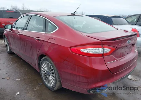 2015 Ford Fusion Titanium из США, поврежденный, VIN 3FA6P0K92FR179769